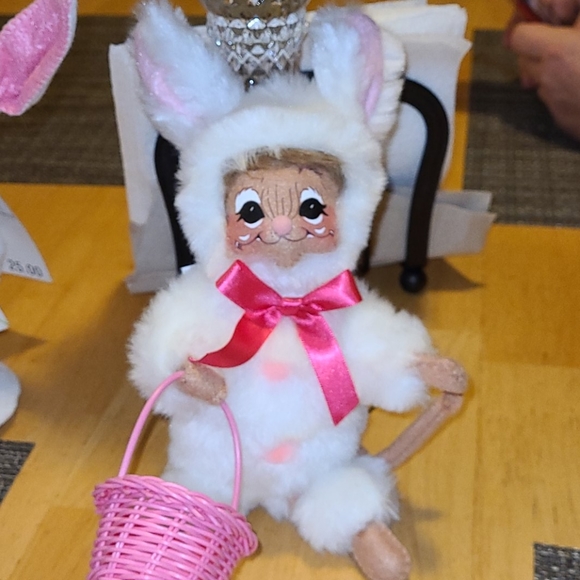 Annalee 6 inch mouse in rabbit costume